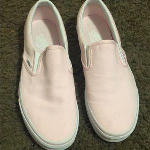 Van powder pink  ladies vans 10 or men 8.5